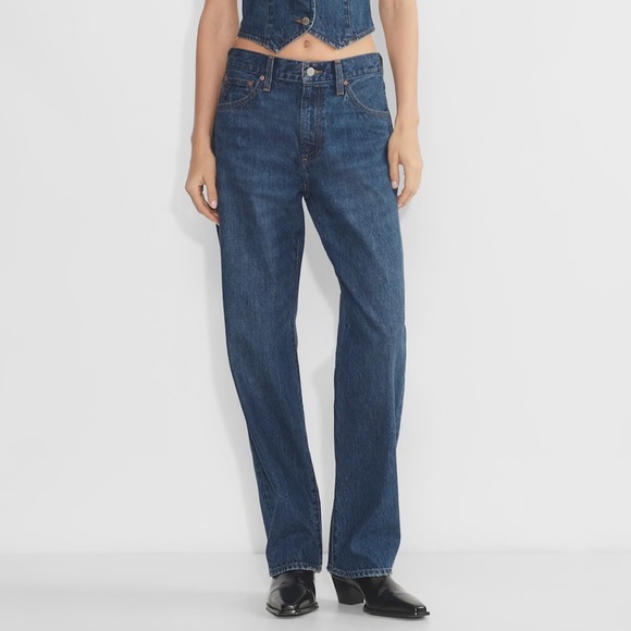 Denim Forum Denim - Denim Forum Marlo Hi-Rise Baggy Jeans